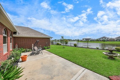 Extended patio allows for quiet mornings and relax
