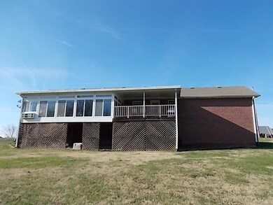 Back view of house