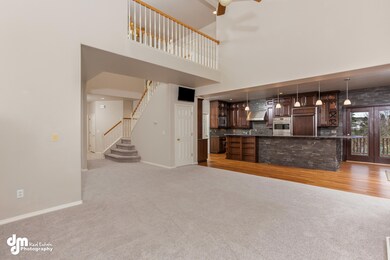 Living room and Kitchen