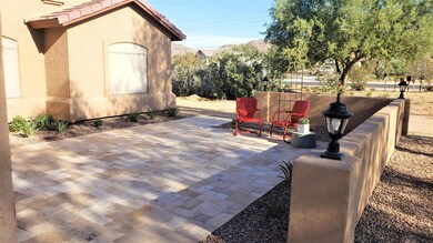Gorgeous travertine and mountain views