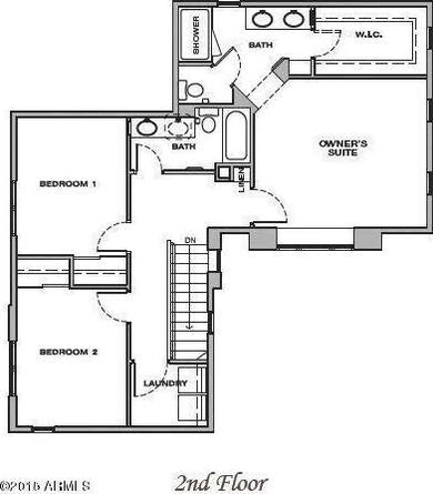 salerno upstairs floorplan