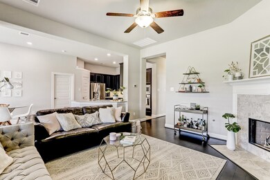 Proximity to the kitchen and breakfast room make this a perfect space for entertaining!