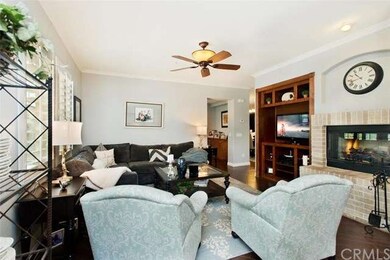 Family Room View with Electric Fireplace (features