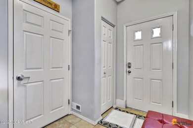 Front Door and Garage Entry