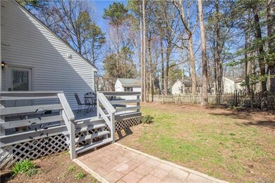 Back deck perfect for entertaining family and frie