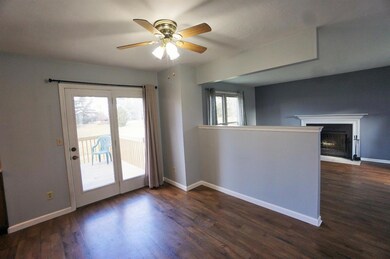 Loads of natural light in the living room of unit 