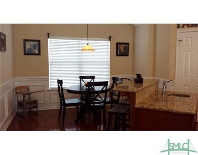 Kitchen. Large kitchen eating area.