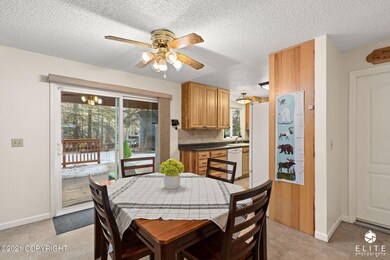 Dining to kitchen & back deck