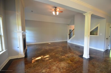 Great room from the breakfast area