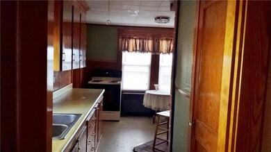 Kitchen with a breakfast nook.