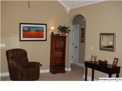 A view of the Family Room as you enter through the