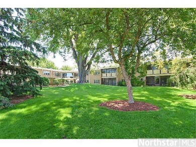 Lush grounds surround the bldg.