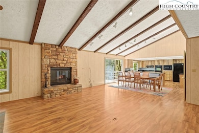 Open Living, Dining Kitchen with Lots of Natural Light