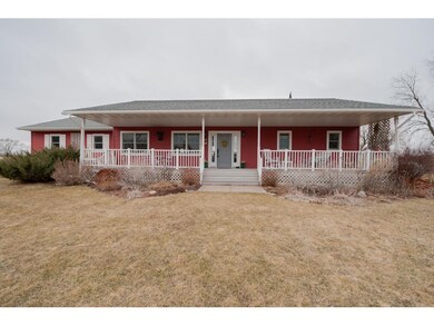 Delightful one owner home is situated on 6+ acre l