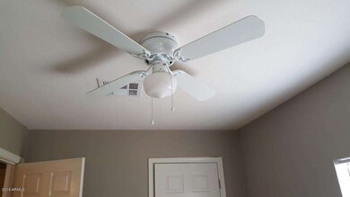 Fans in all bedroms