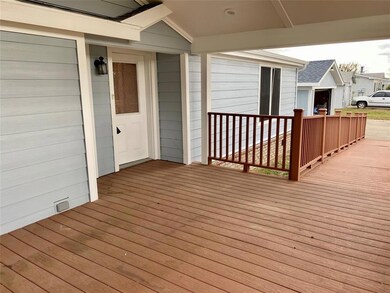 Large covered front porch