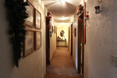 Hallway to bedrooms and baths