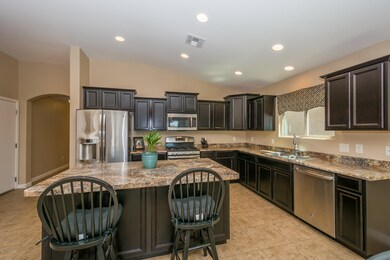 Upgraded Expresso Cabinets