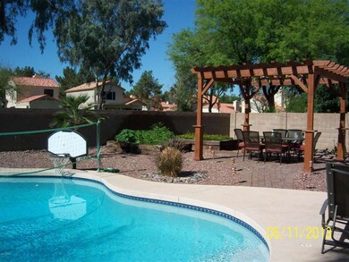 Play-pool, Pergola, Raised Garden Boxes