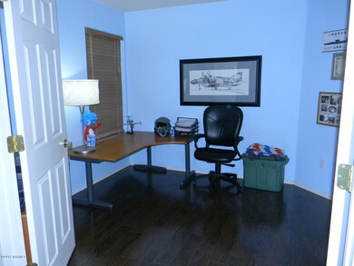 Den off living area (4th bedroom)
