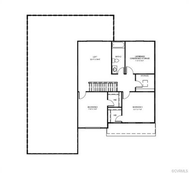 Second Level of the Westminster Floor Plan by Eagl