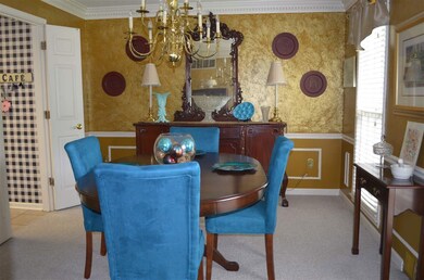 Spacious dining room!