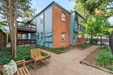 Tranquil, private courtyard for tenants of 217 E 1