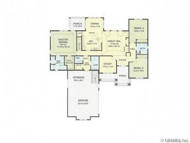 1st Floor Plan.