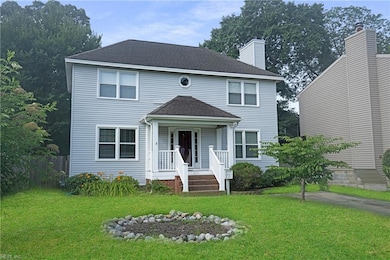 Situated on a dead end street in Colonial Place.