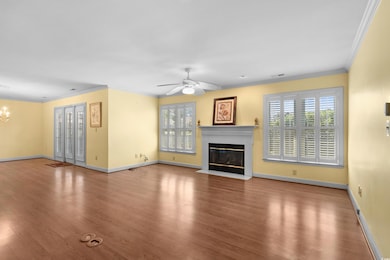 Fireplace to add ambiance and warmth