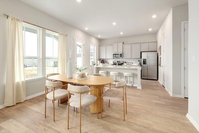 Dining area with healthy amount of natural light,
