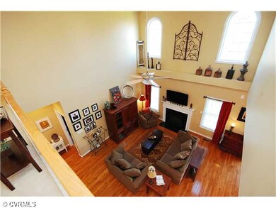 Interior Space/Layout - Loft looking down to famil
