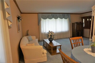 view of living room from DR