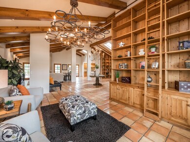 Floor to Ceiling Custom Library Shelving