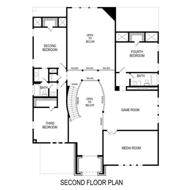 Emerald F wMedia Second Floor Plan