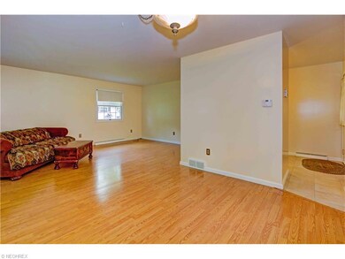 Living room section on left. to the right is the f