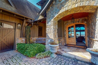Front Door View to Lake and Mountains