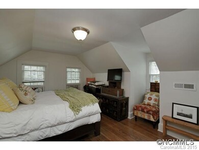upstairs room used as master