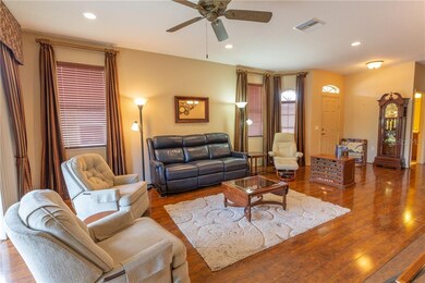 What a beautiful great room for relaxing or entert