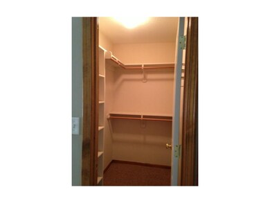 Large and nicely lighted walk-in closet in the mas