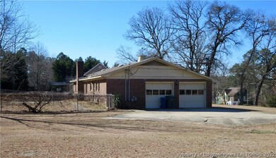 Double garage with storage.  Fenced in back yard.