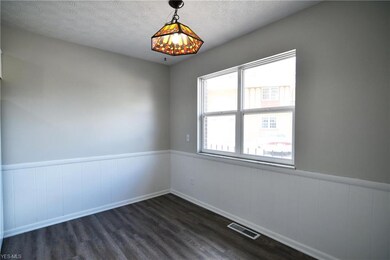 Dining Area with Chair Rail
