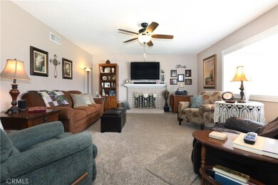Front Living Room with Fireplace.