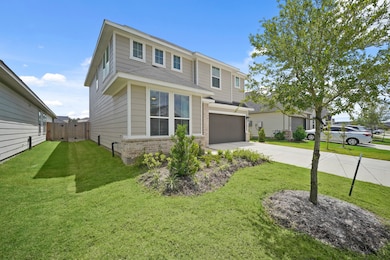 Well maintained lawn in the front yard.