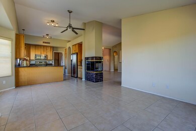 Open Family Room to Kitchen