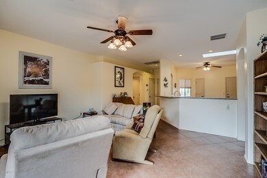 Living Room into Kitchen