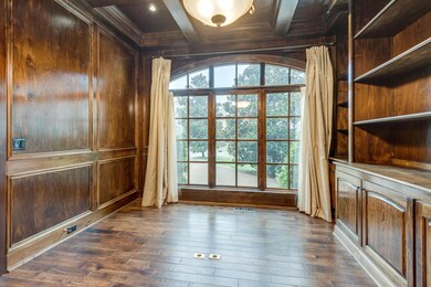 Custom paneled library