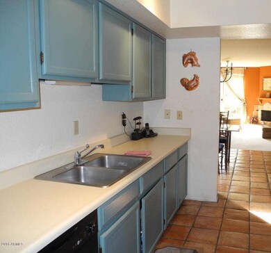 Kitchen view to Dining area