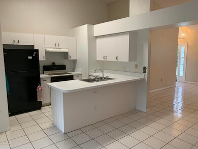 kitchen view from DR