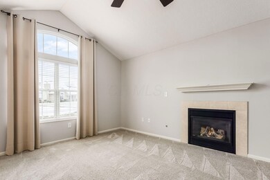 2-story window, Gas Fireplace